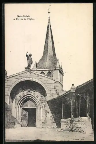 AK Noirétable, Le Porche de l`Église