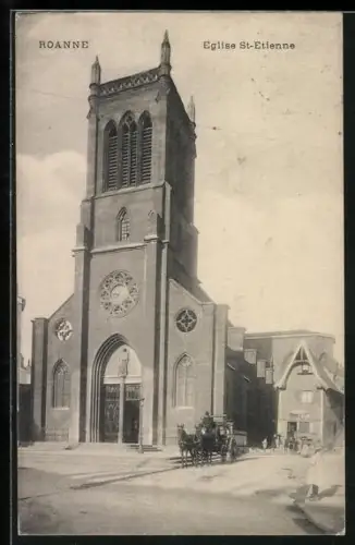 AK Roanne, Église St-Étienne