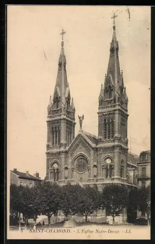 AK Saint-Chamond, L`Église Notre-Dame
