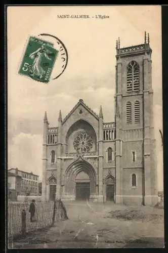 AK Saint-Galmier, L`Église