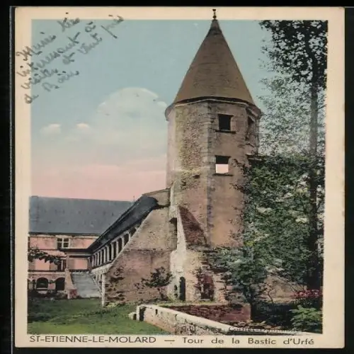 AK St-Etienne-le-Molard, Tour de la Bastie d`Urfé