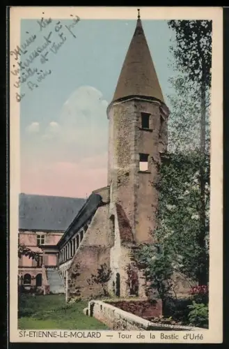 AK St-Etienne-le-Molard, Tour de la Bastie d`Urfé