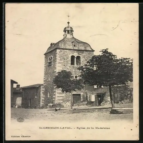AK St-Germain-Laval, Église de la Madeleine