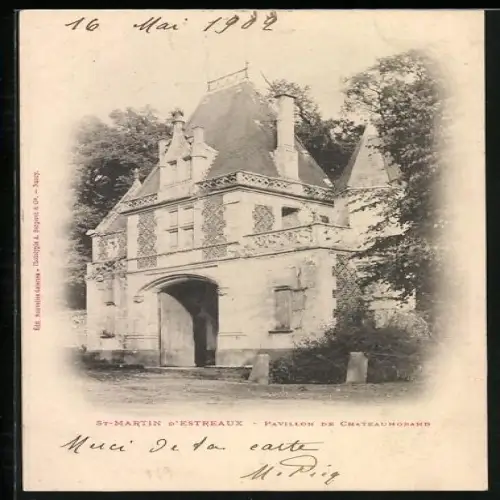 AK St-Martin d`Estreaux, Pavillon de Chateaumorand