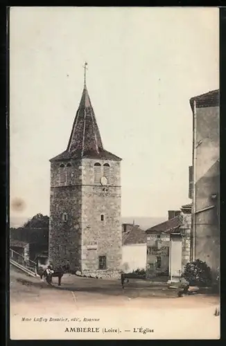 AK Ambierle /Loire, L`Église