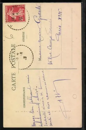 AK Grammond /Loire, La Croix monolithique élevée en 1534