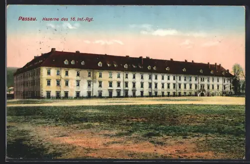 AK Passau, Kaserne des 16. Inf.-Rgt.