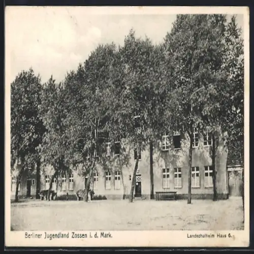 AK Zossen, Landschulheim Haus 6 - Berliner Jugendland Zossen