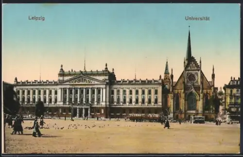 AK Leipzig, Universität mit Kirche