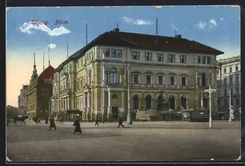 AK Leipzig, Blick auf die Börse