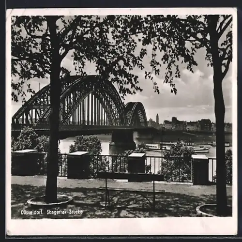 AK Düsseldorf, Skagerrak-Brücke