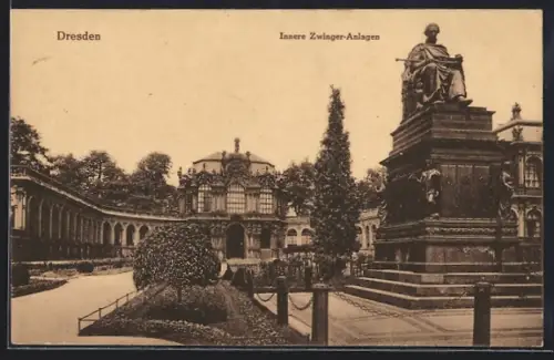 AK Dresden, Innere Zwinger-Anlagen