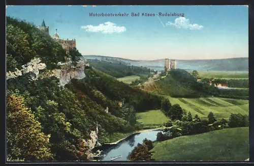 AK Bad Kösen, Motorbootverkehr Bad Kösen-Rudelsburg