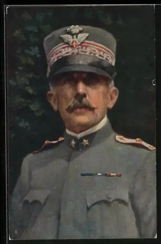 Künstler-AK Il Generale Carlo Porro, Sottocapo di Stato Maggiore
