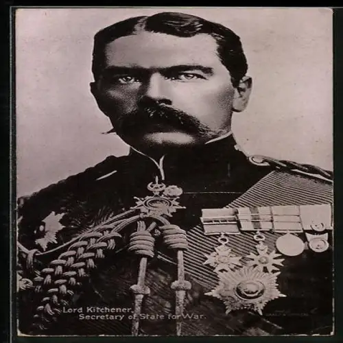 AK Lord Kitchener, Secretary of State for War