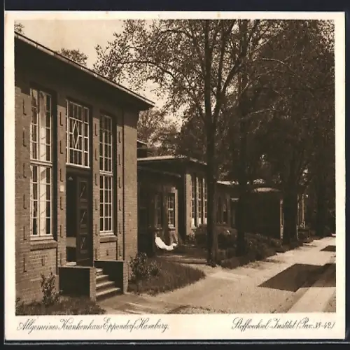 AK Hamburg-Eppendorf, Allgemeines Krankenhaus, Stoffwechsel-Institut (Pavillon 38-42)