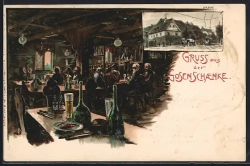Lithographie Leipzig, Gosenschaenke