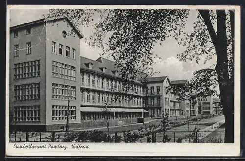 AK Hamburg, Wandsbek, Standortlazarett, Südfront