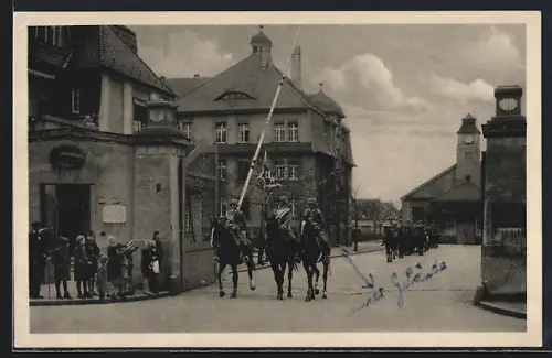 AK Bautzen, Eingang der Barbara-Kaserne