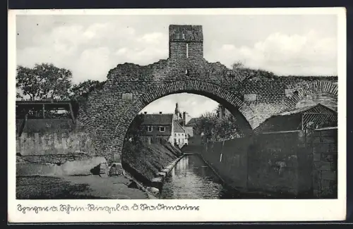 AK Speyer a. Rhein, Riegel a. d. Stadtmauer