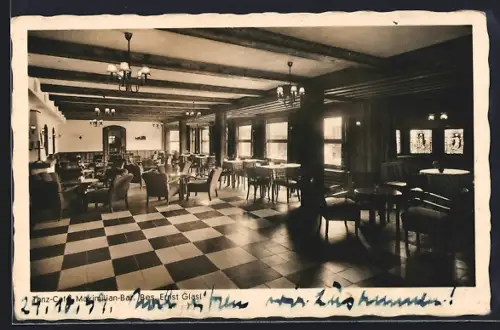 AK Gmund am Tegernsee, Café Maximilian, Bes. Ernst Glasl
