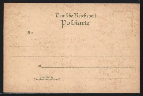 Lithographie Dresden-Pillnitz, Flusspartie mit Schiffen und Ruderbooten