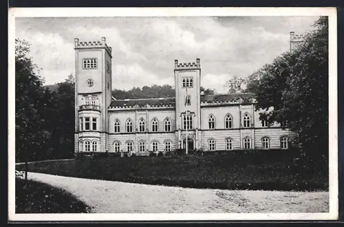 AK Dresden-Hosterwitz, Gruppen-Luftschutzschule Hosterwitz