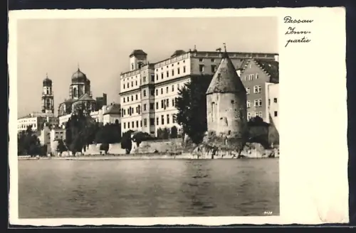 AK Passau, Flusspartie am Inn