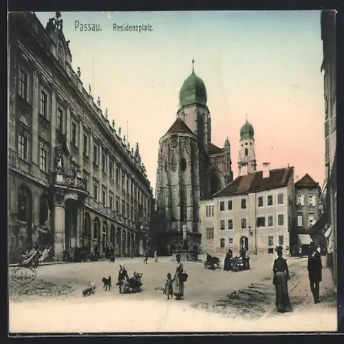 AK Passau, Residenzplatz