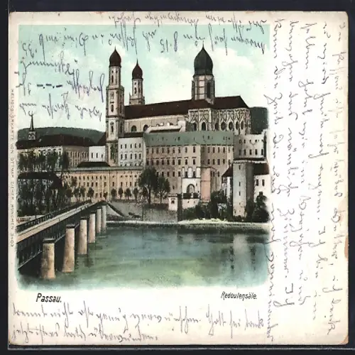 AK Passau, Blick auf die Redoutensäle
