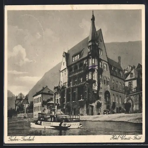 AK Traben-Trarbach, Hotel Clauss-Feist