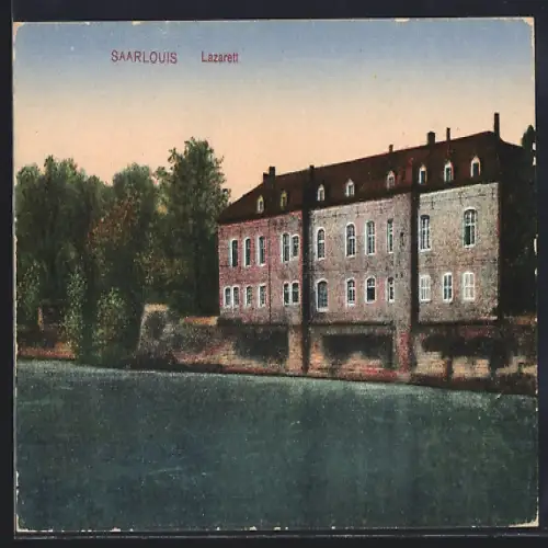 AK Saarlouis, Blick zum Lazarett