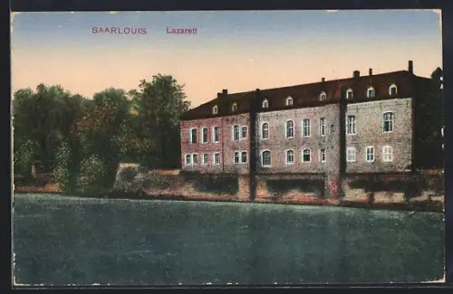 AK Saarlouis, Blick zum Lazarett