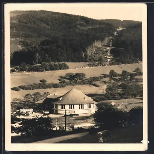 AK Freiburg i. Br., Bergstation und Restaurant auf dem Schauinsland, Inh. Firtz Voegtlin