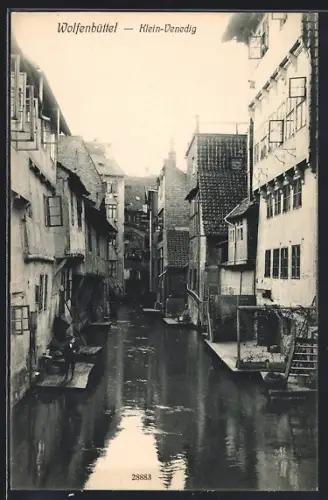 AK Wolfenbüttel, Partie in Klein-Venedig