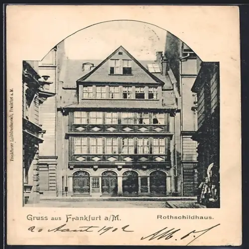 AK Frankfurt a. M., Das Rothschildhaus