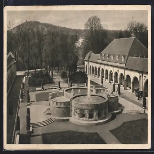 AK Bad Nauheim, Der Sprudelhof