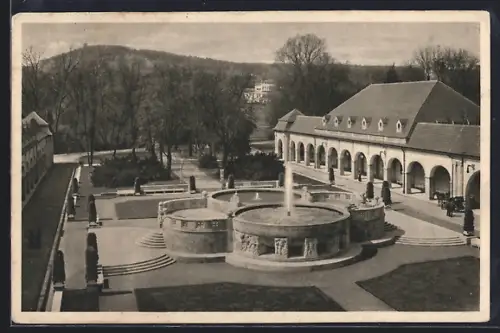 AK Bad Nauheim, Der Sprudelhof