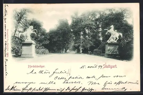 AK Stuttgart, Partie beim Pferdebändiger