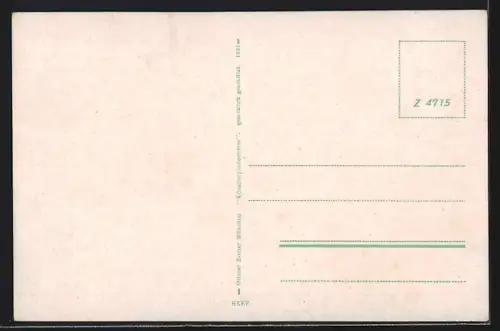 AK Seeshaupt, Ortsansicht mit Segelyacht