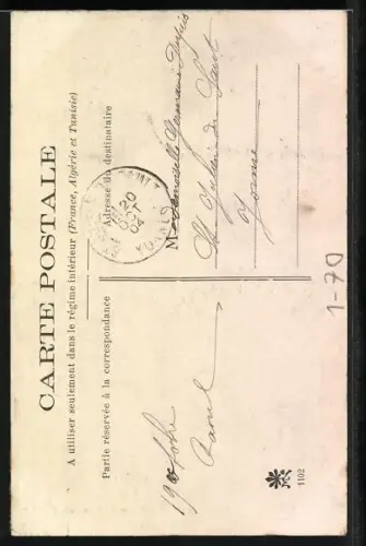 Künstler-AK Jeanne d`Arc à Vaucouleurs