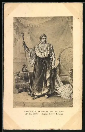 AK Napoléon, Empereur de Francais 1804