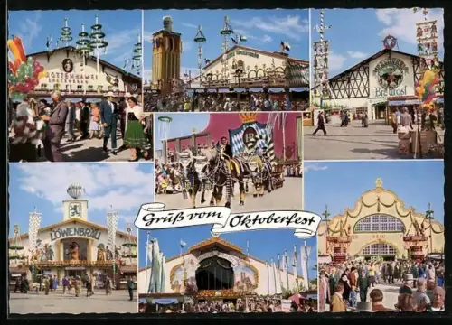 AK München, Oktoberfest 1974