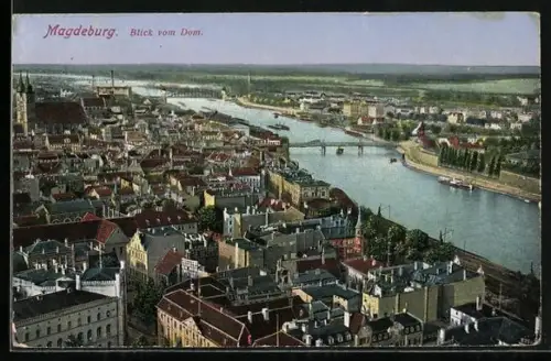 AK Magdeburg, Blick vom Dom
