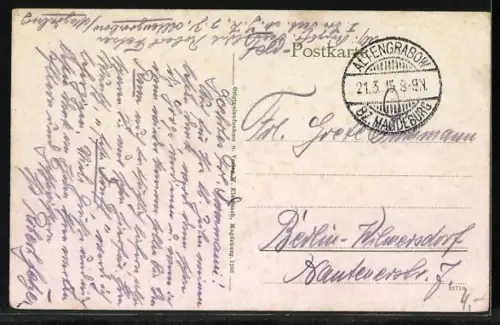 AK Magdeburg, Blick vom Dom