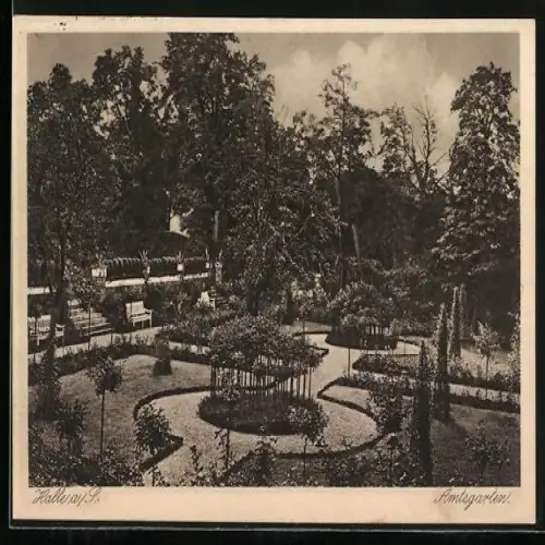 AK Halle a. S., Amtsgarten