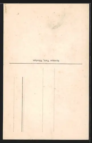 AK Uffz. in Feldgrau Uniform mit Säbel und Schützenschnur