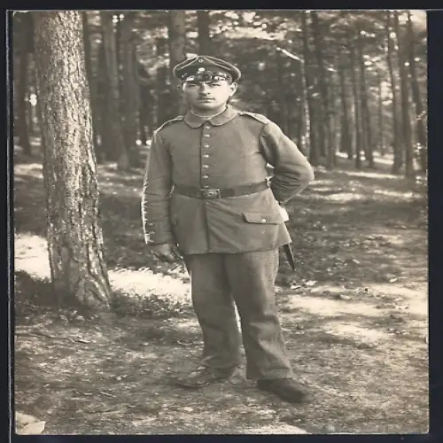 AK Soldat vom Rgt. Nr. 17 in Feldgrau Uniform