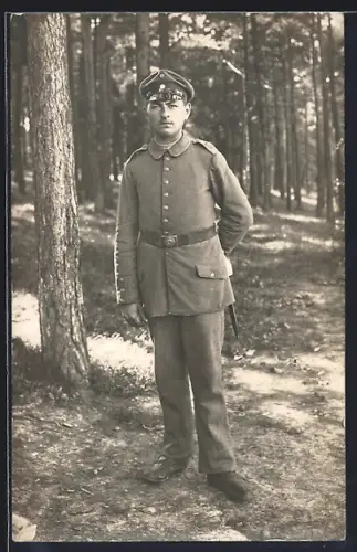 AK Soldat vom Rgt. Nr. 17 in Feldgrau Uniform