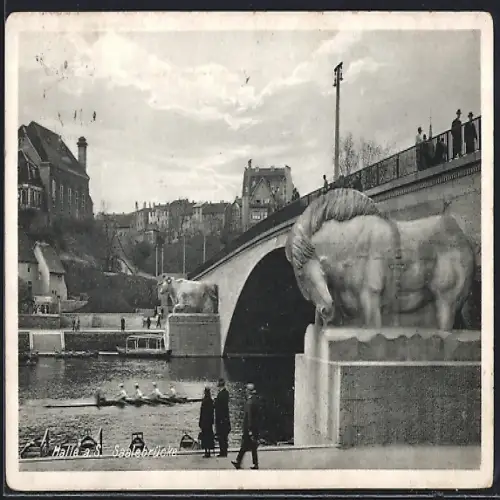 AK Halle a. S., Saalebrücke